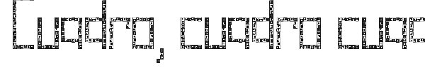 Cuadro, cuadro cuadro! font preview